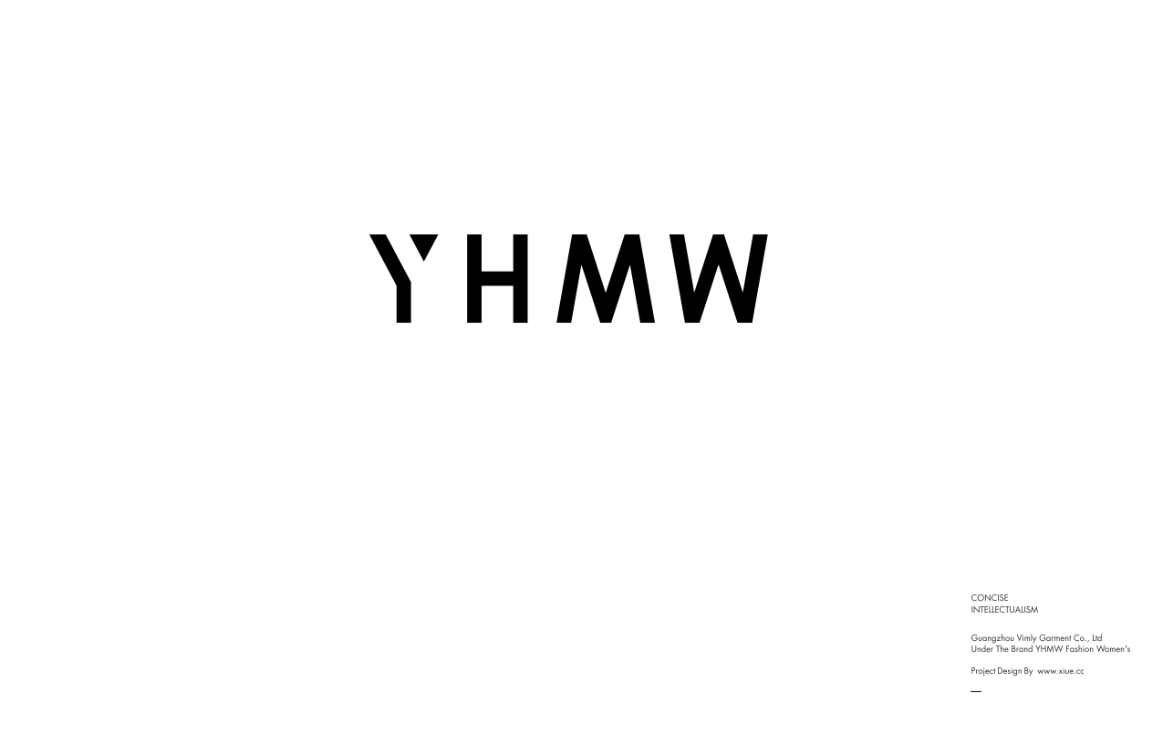 yhmw女装品牌LOGO设计